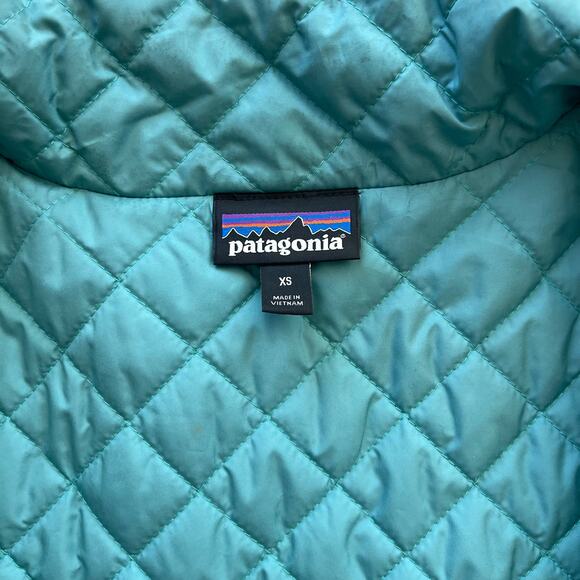 Patagonia Sidesend Parka Women Size XS Insulated Waterproof Mid-thigh Coat - Picture 5 of 11